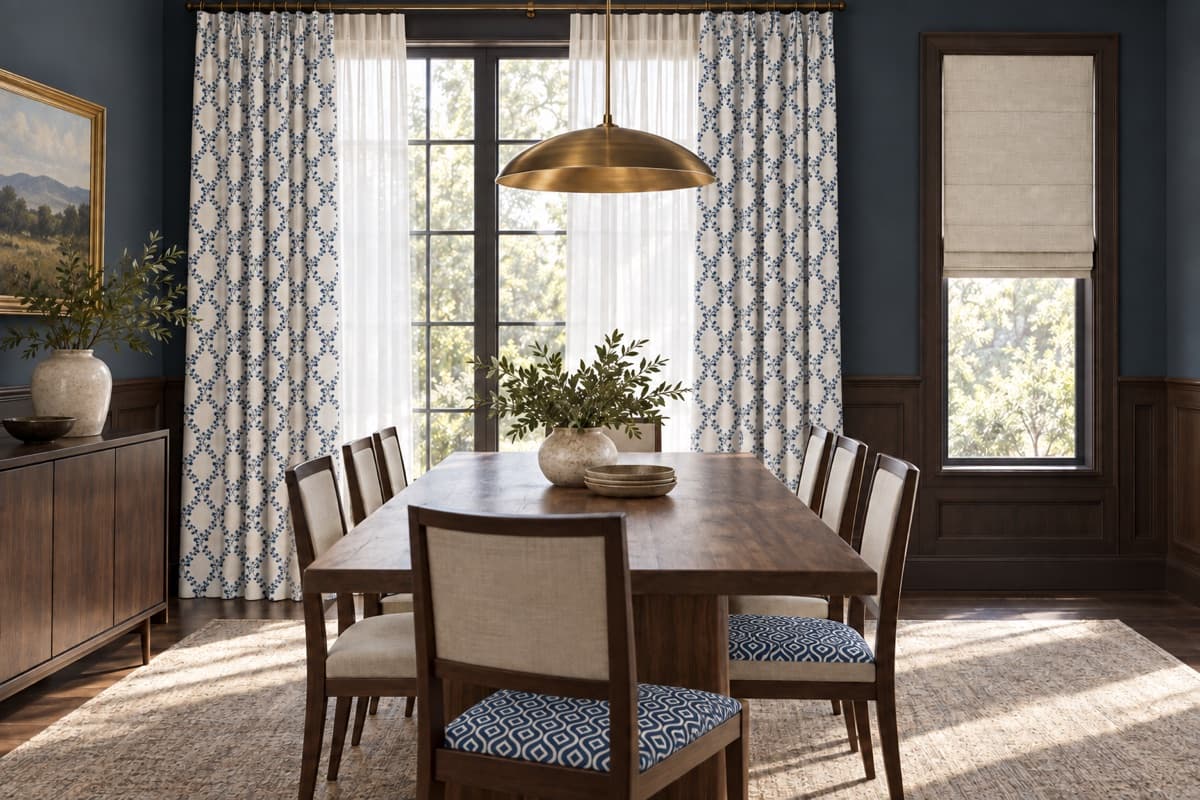 Heritage Blue Dining Room